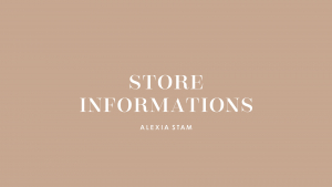 Store - ALEXIA STAM