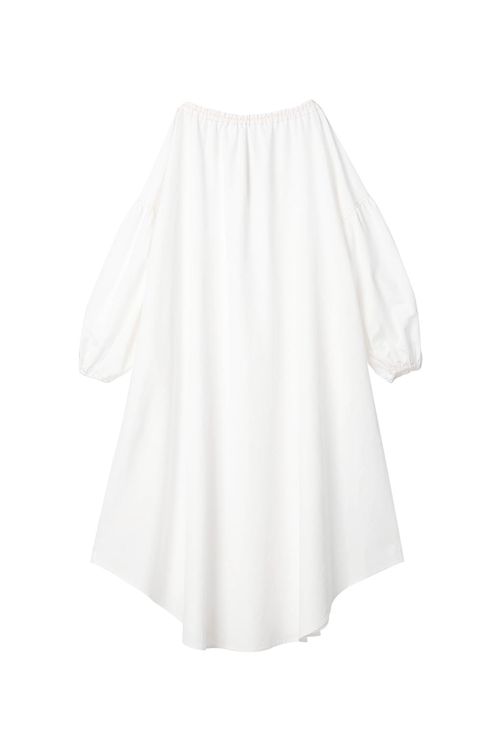 puff-sleeve-long-dress-white-06