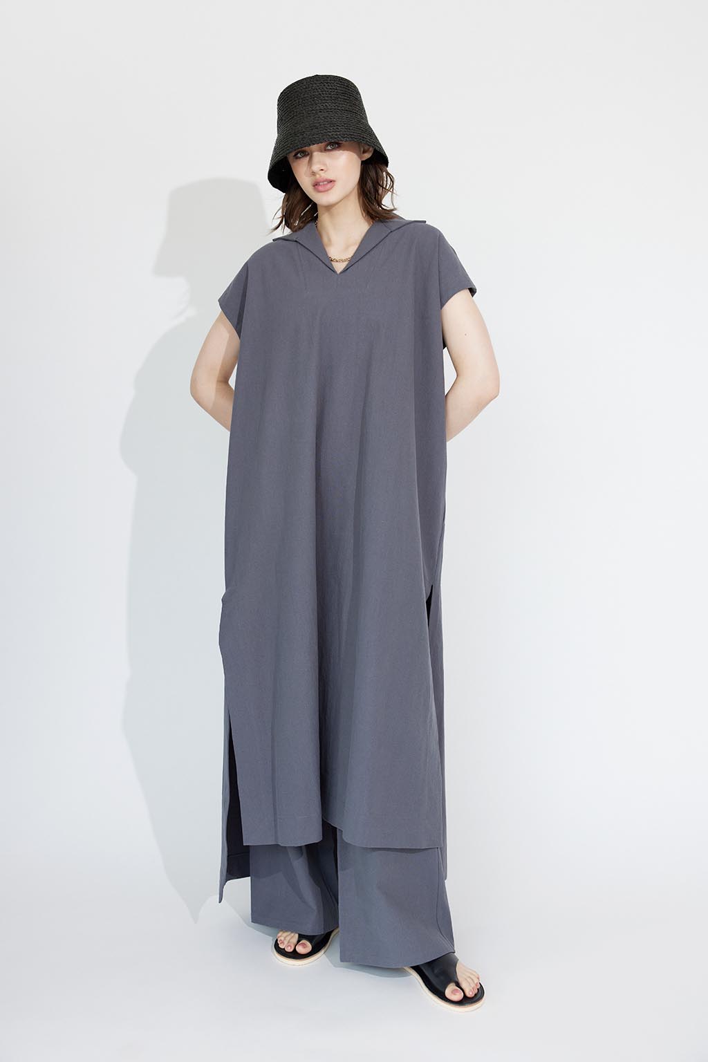 kaftan-dress&wide-pants-set-charcoal-01