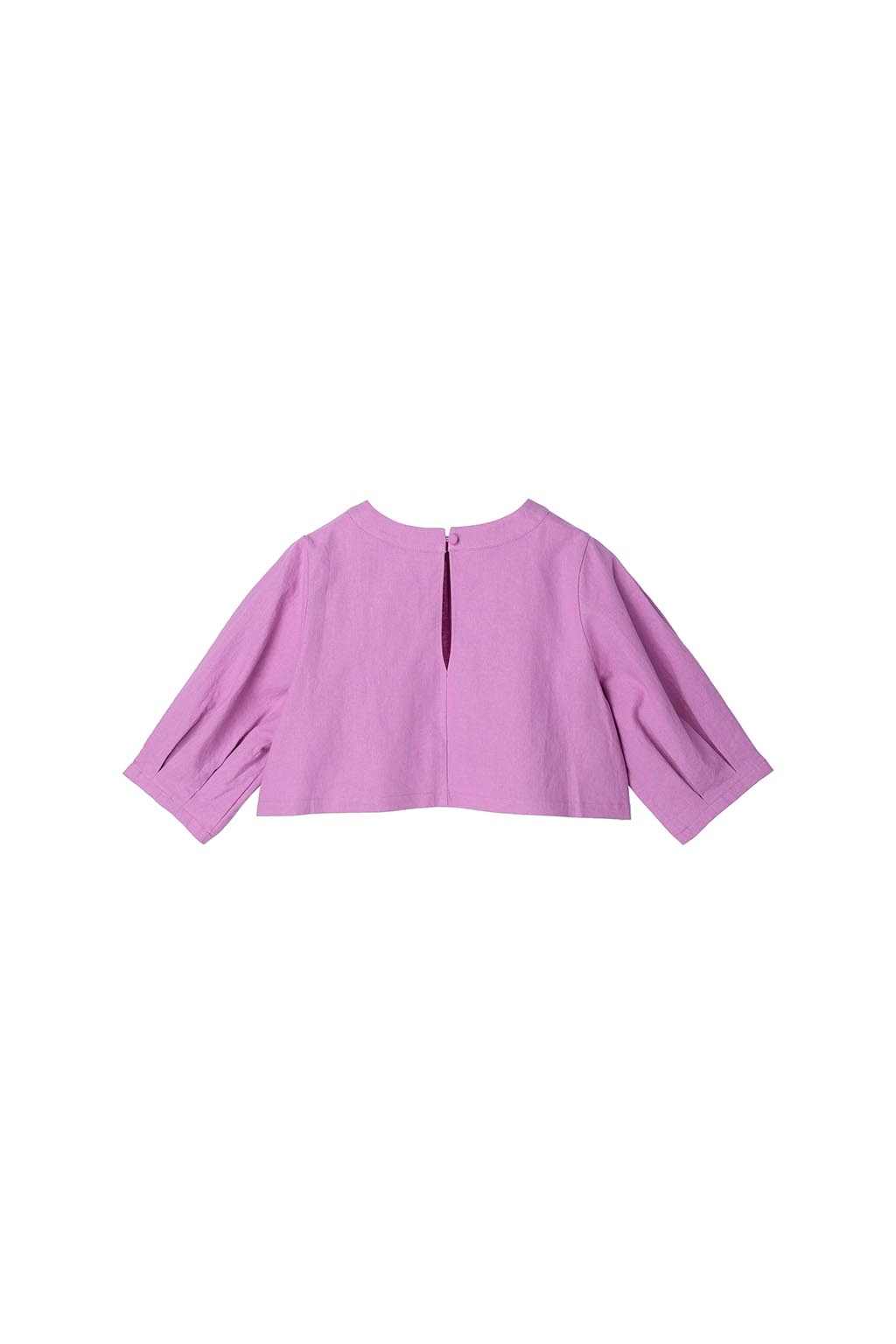 puff-sleeve-cropped-top&dress-set-pink-13