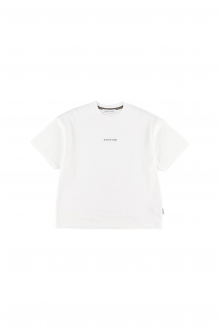 Contrast Embroidery Logo Tee Brown2