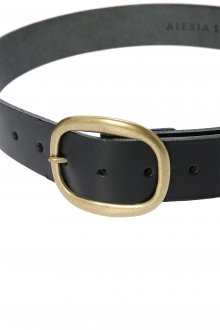 Leather Belt Black 7
