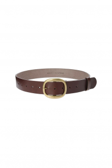 Leather Belt Brown 2
