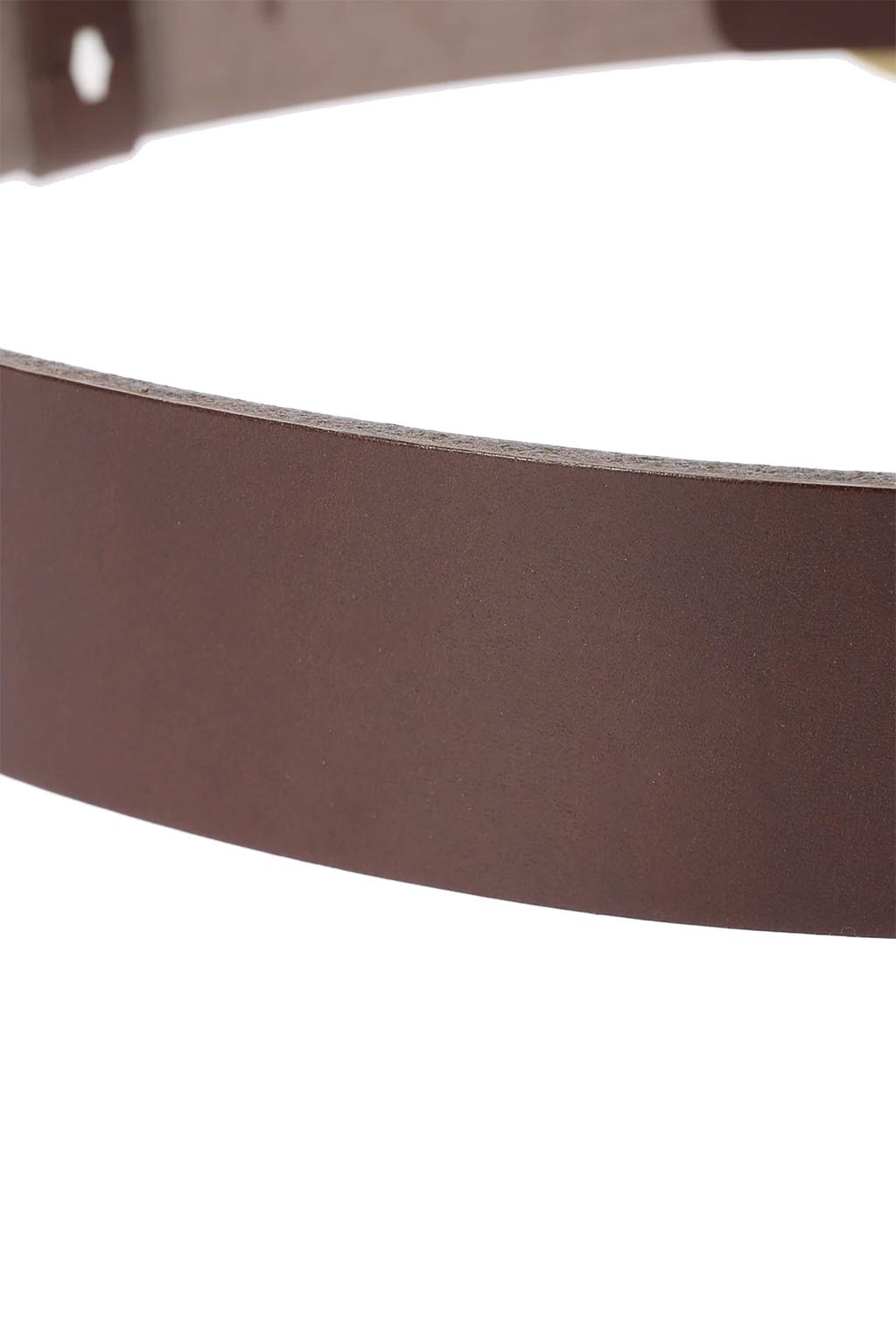 Leather Belt Brown 9