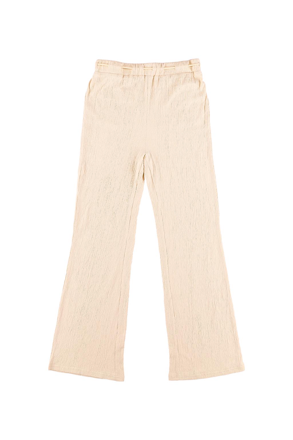 Waist String Relax Pants Ivory 2