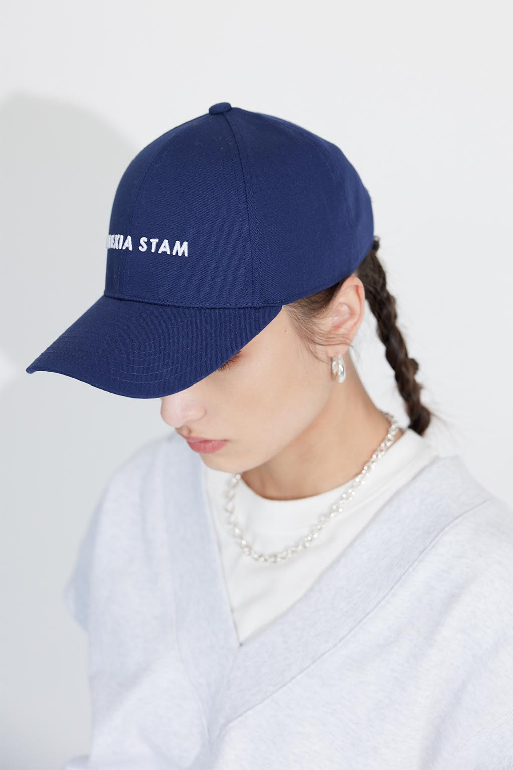 新品タグ付き　ALEXIA STAM  Embroidery Logo Cap