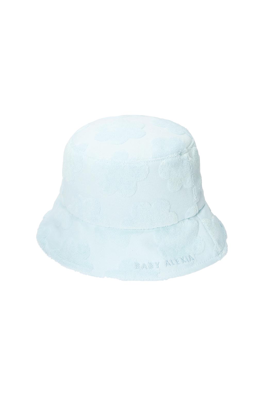 BABY ALEXIA Terry Jacquard Bucket Hat Blue 2