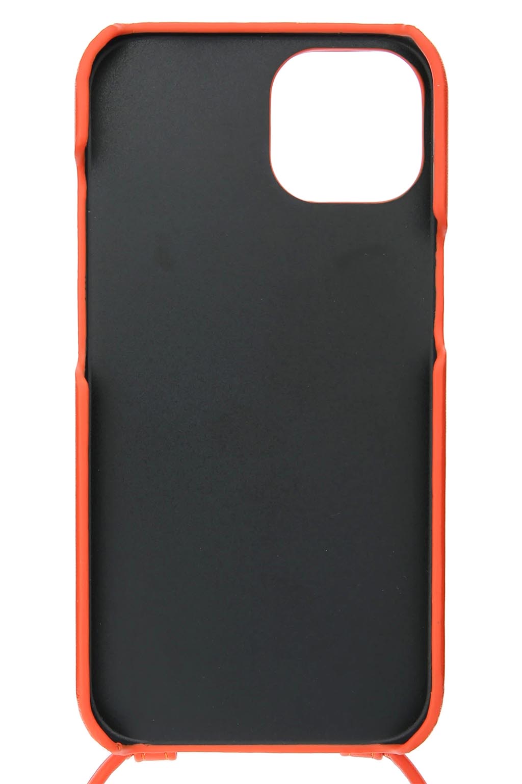 Eco Leather iPhone Case With Strap Orange 3