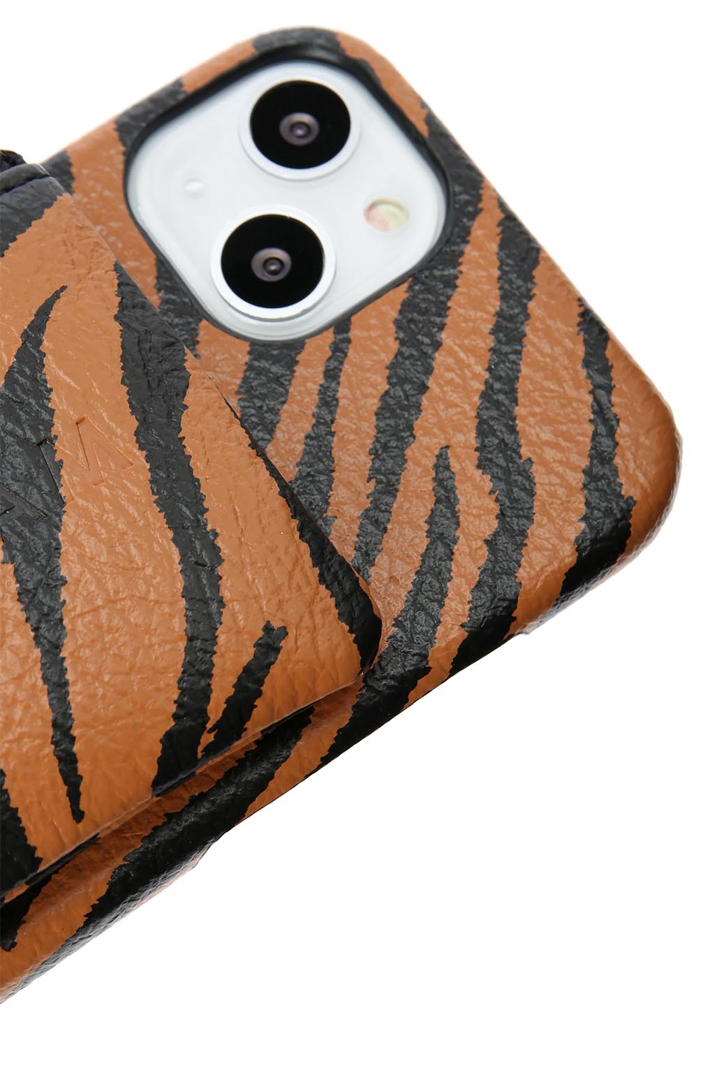 Eco Leather iPhone Case With Strap Zebra 8