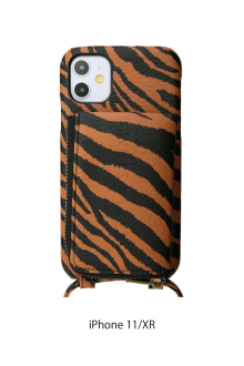 Eco Leather iPhone Case With Strap Zebra 9