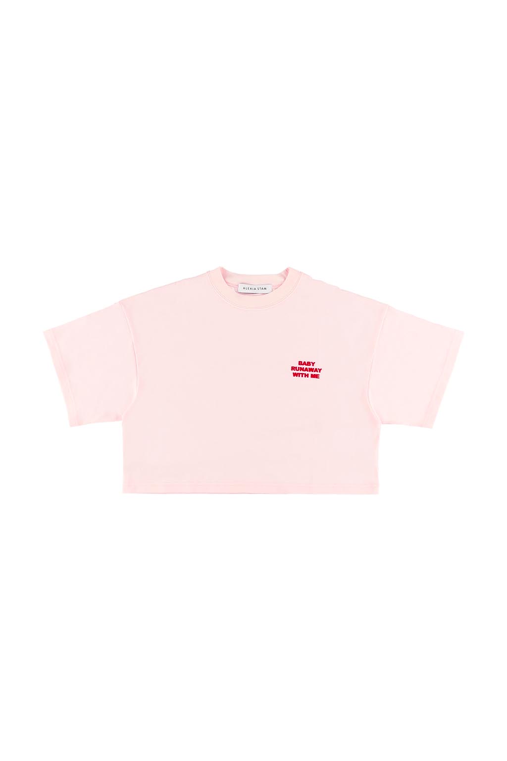 Front Message Tee Pink 7