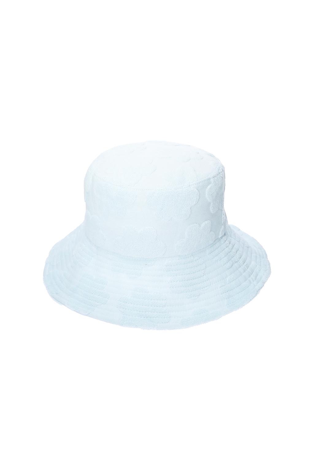 Terry Jacquard Bucket Hat Blue 7