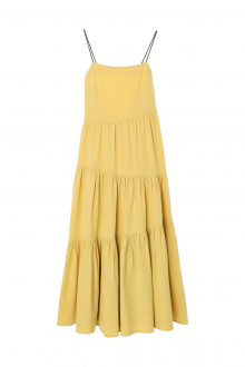 Tiered Dress Yellow 2