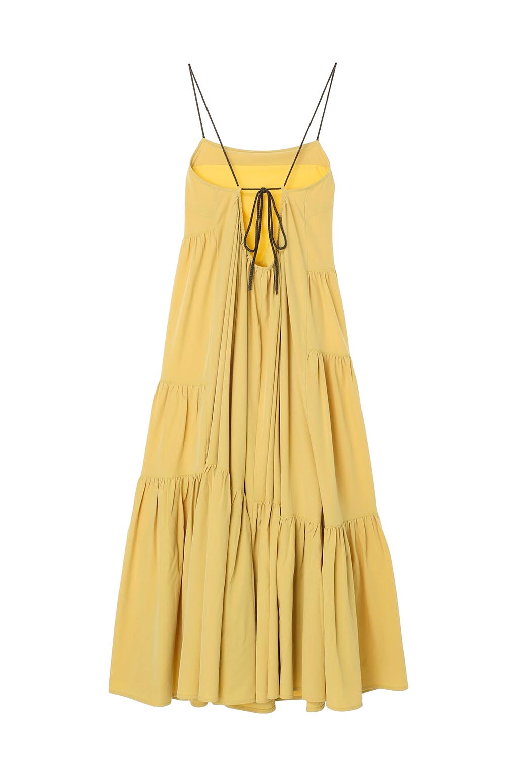 Tiered Dress Yellow 9