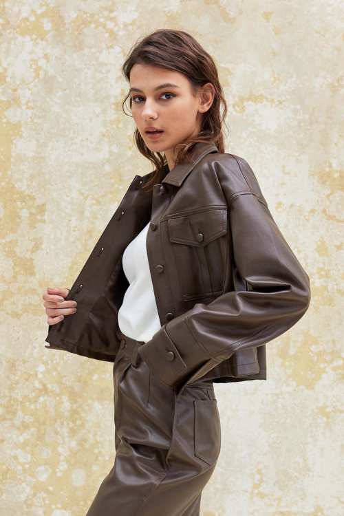 Eco Leather Jacket