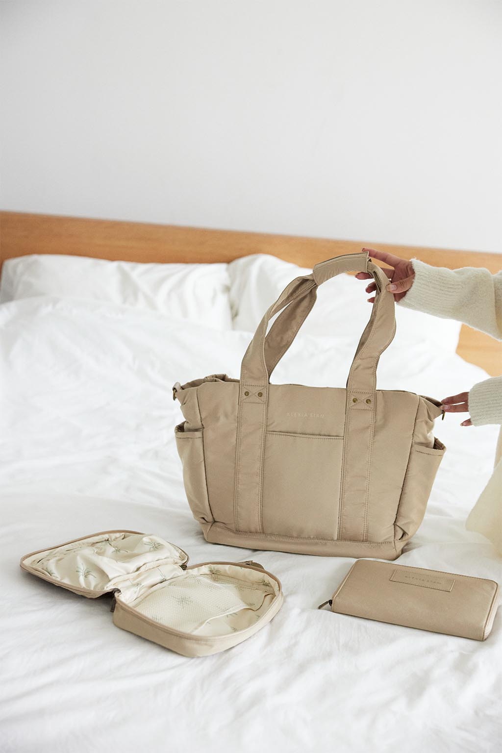 Parents Bag Beige - ALEXIA STAM