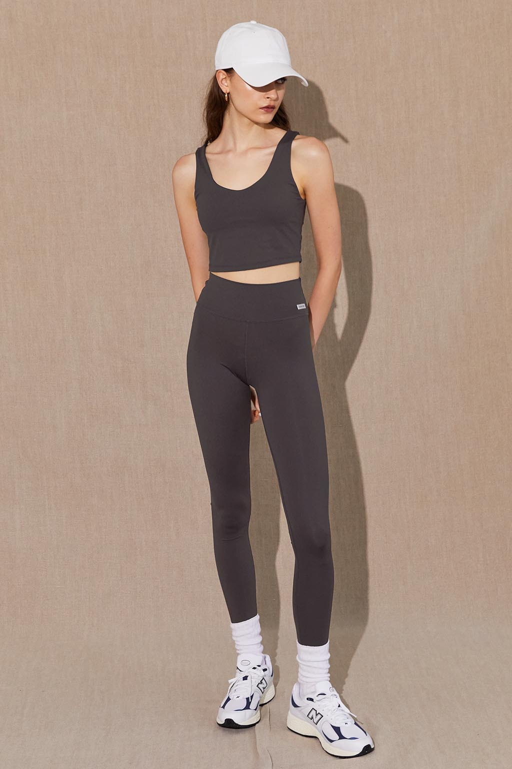 Wellness Padded Cropped Tank Top - ALEXIA STAM