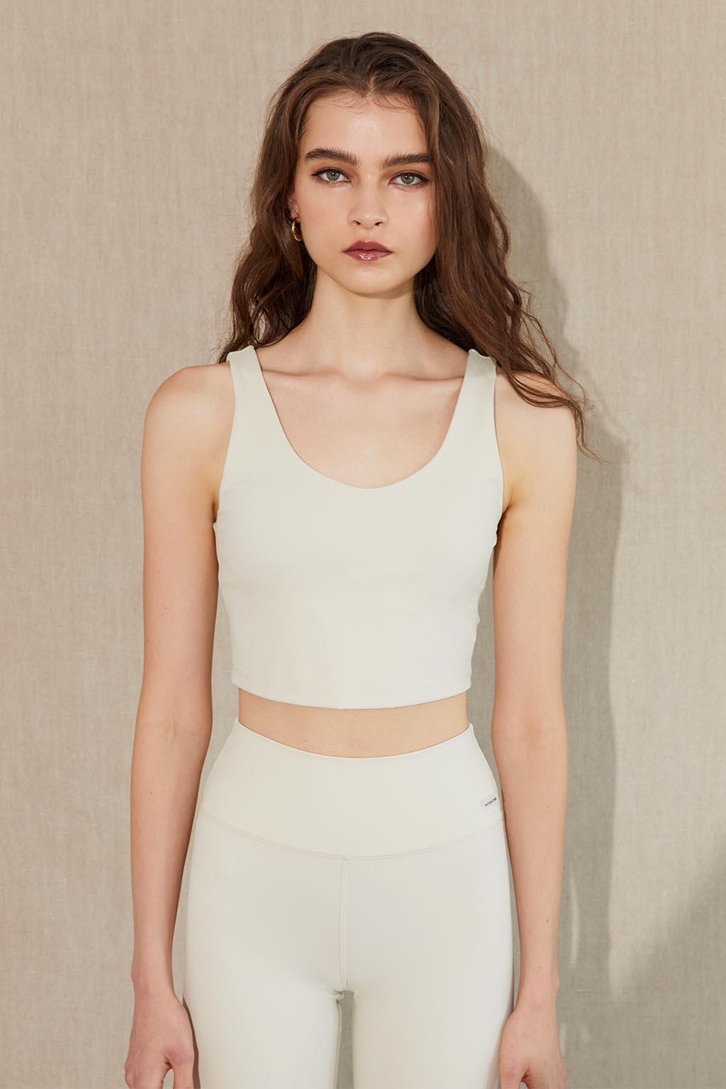 Wellness Padded Cropped Tank Top - ALEXIA STAM