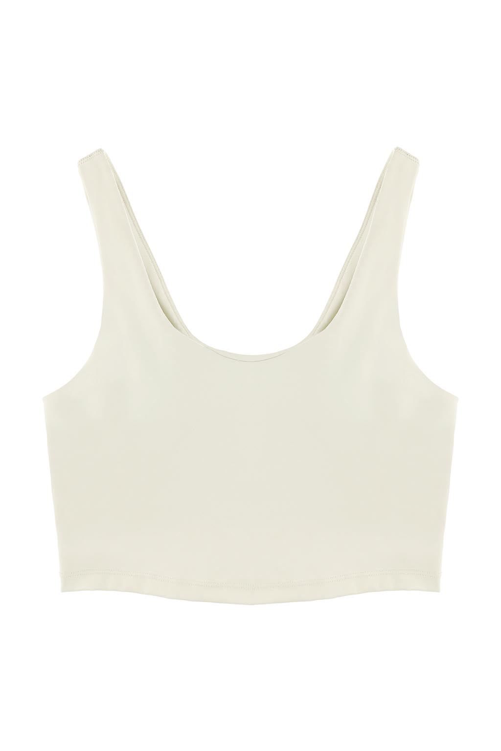 Wellness Padded Cropped Tank Top - ALEXIA STAM