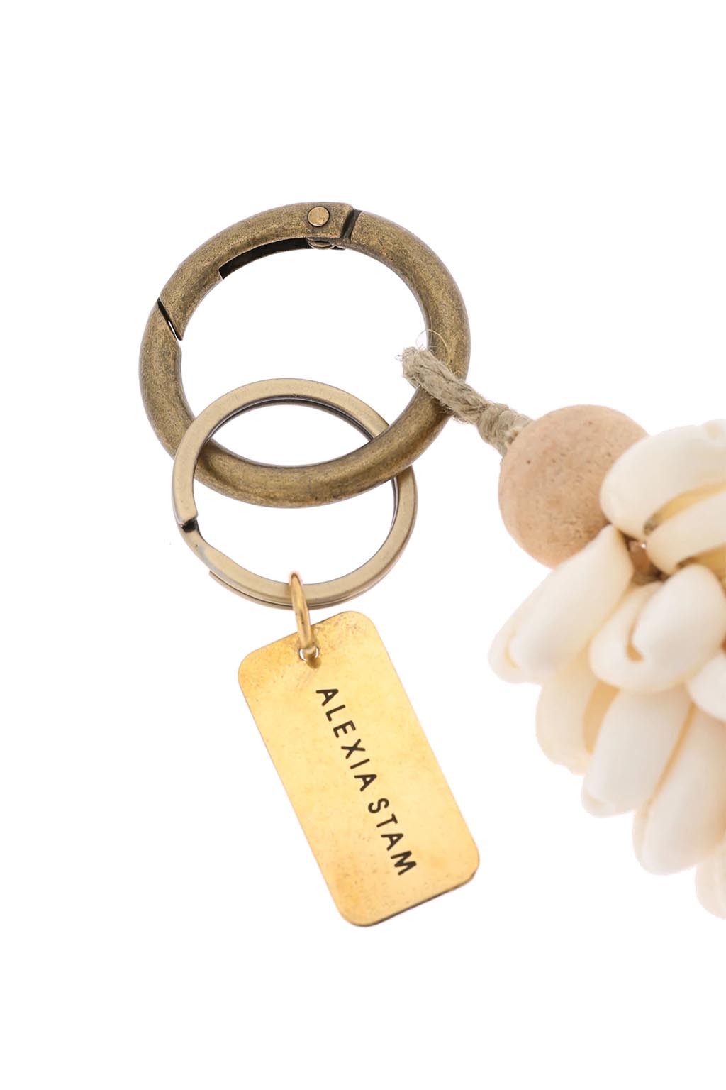 ALEXIA STAM Shell Keychain | hmgrocerant.com