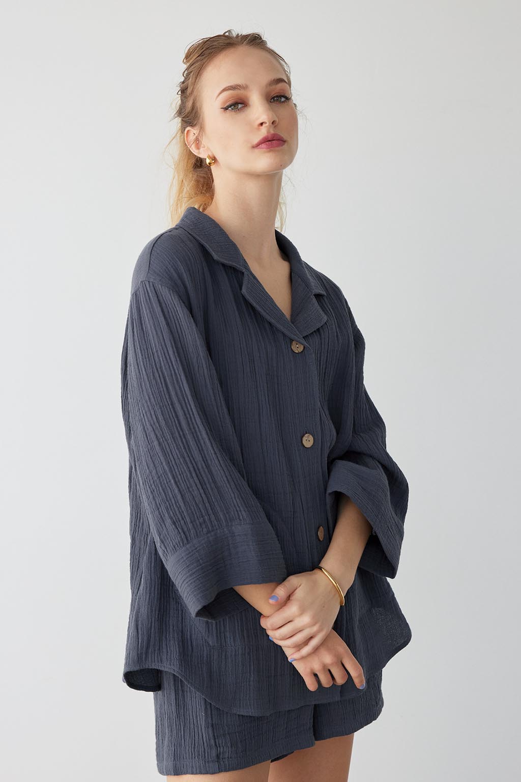 Cozy Cotton Gauze Shirt