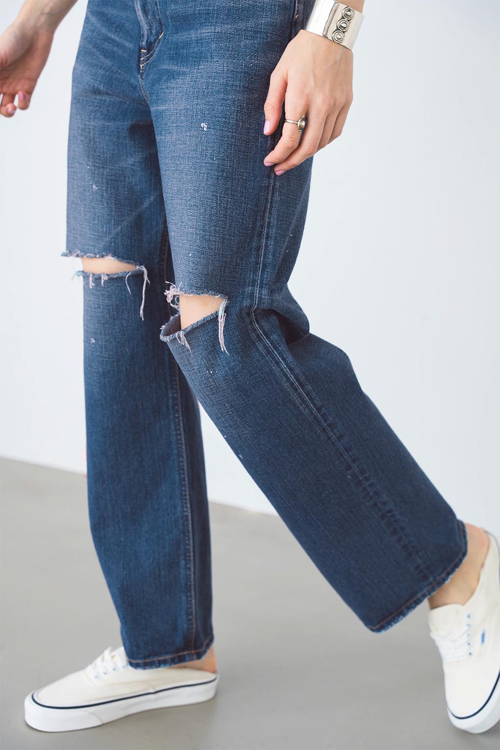 ALEXIA STAM x Lee Straight Denim Pants