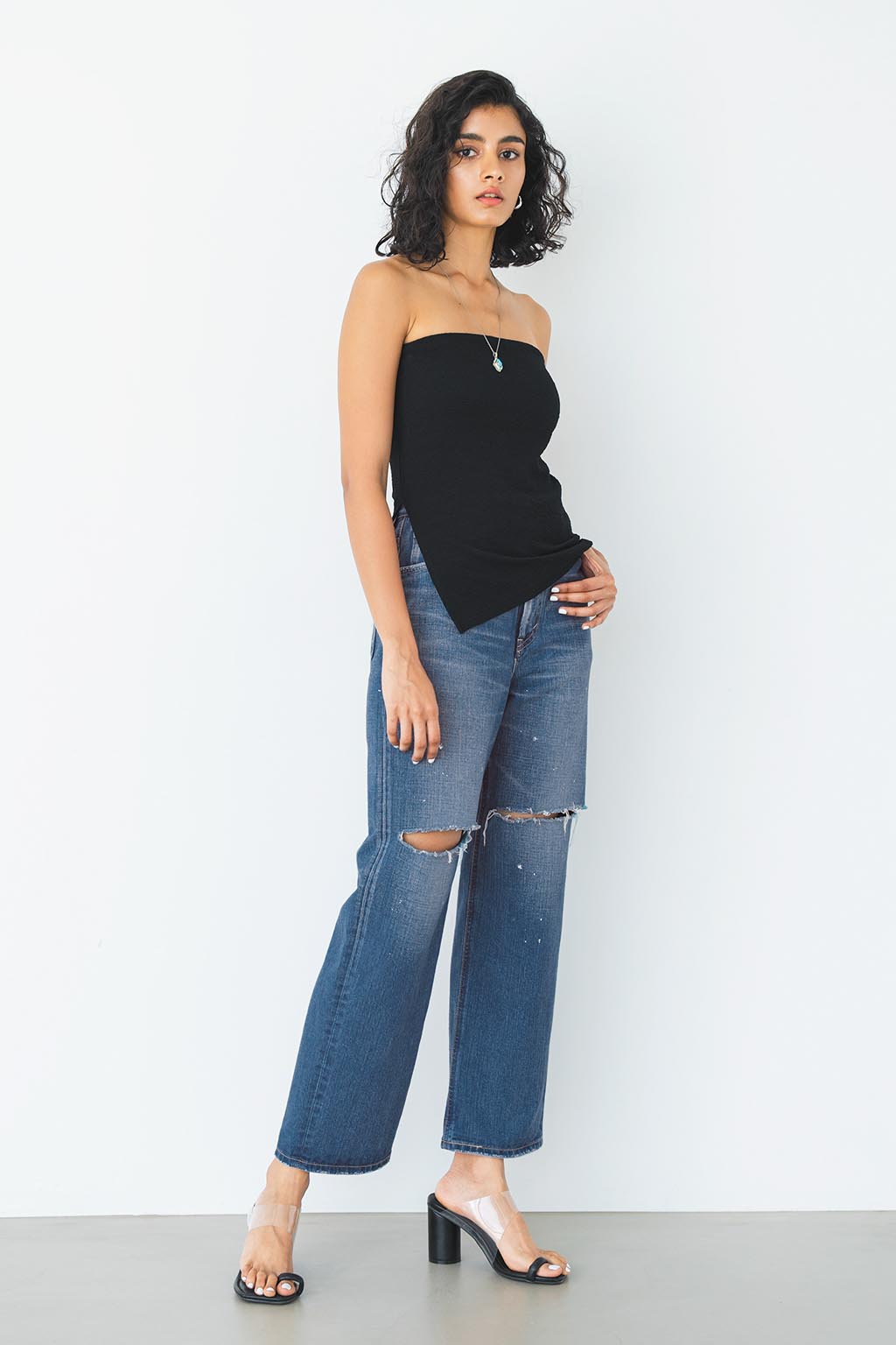 ALEXIA STAM x Lee Straight Denim Pants