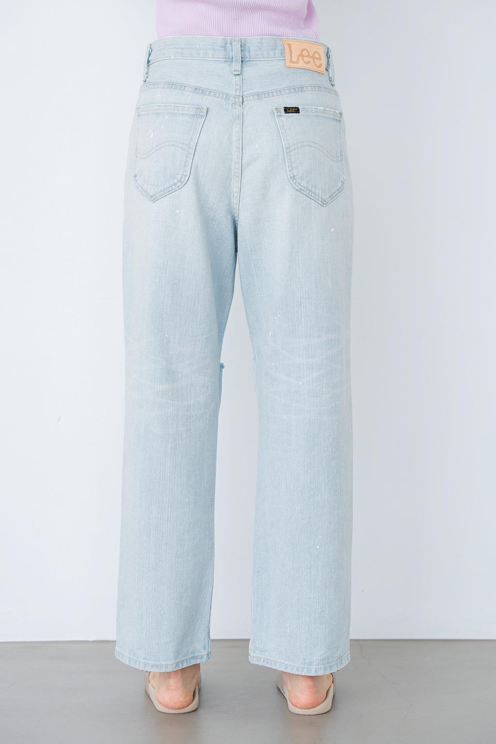 ALEXIA STAM x Lee Straight Denim Pants - ALEXIA STAM