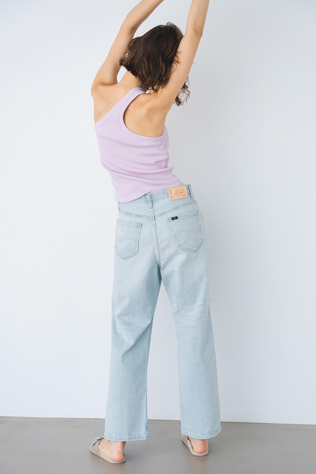 ALEXIA STAM x Lee Straight Denim Pants | ALEXIA STAM