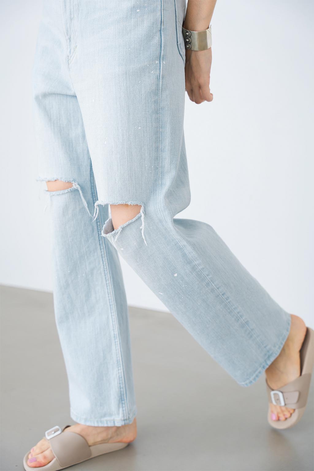 ALEXIA STAM x Lee Straight Denim Pants