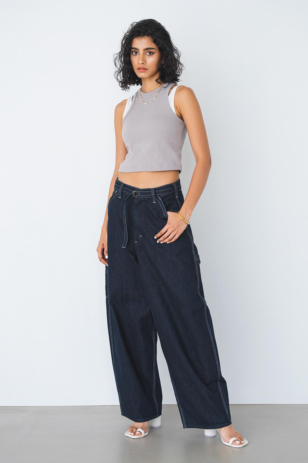 ALEXIA STAM x Lee Wide Painter Pants | ALEXIA STAM