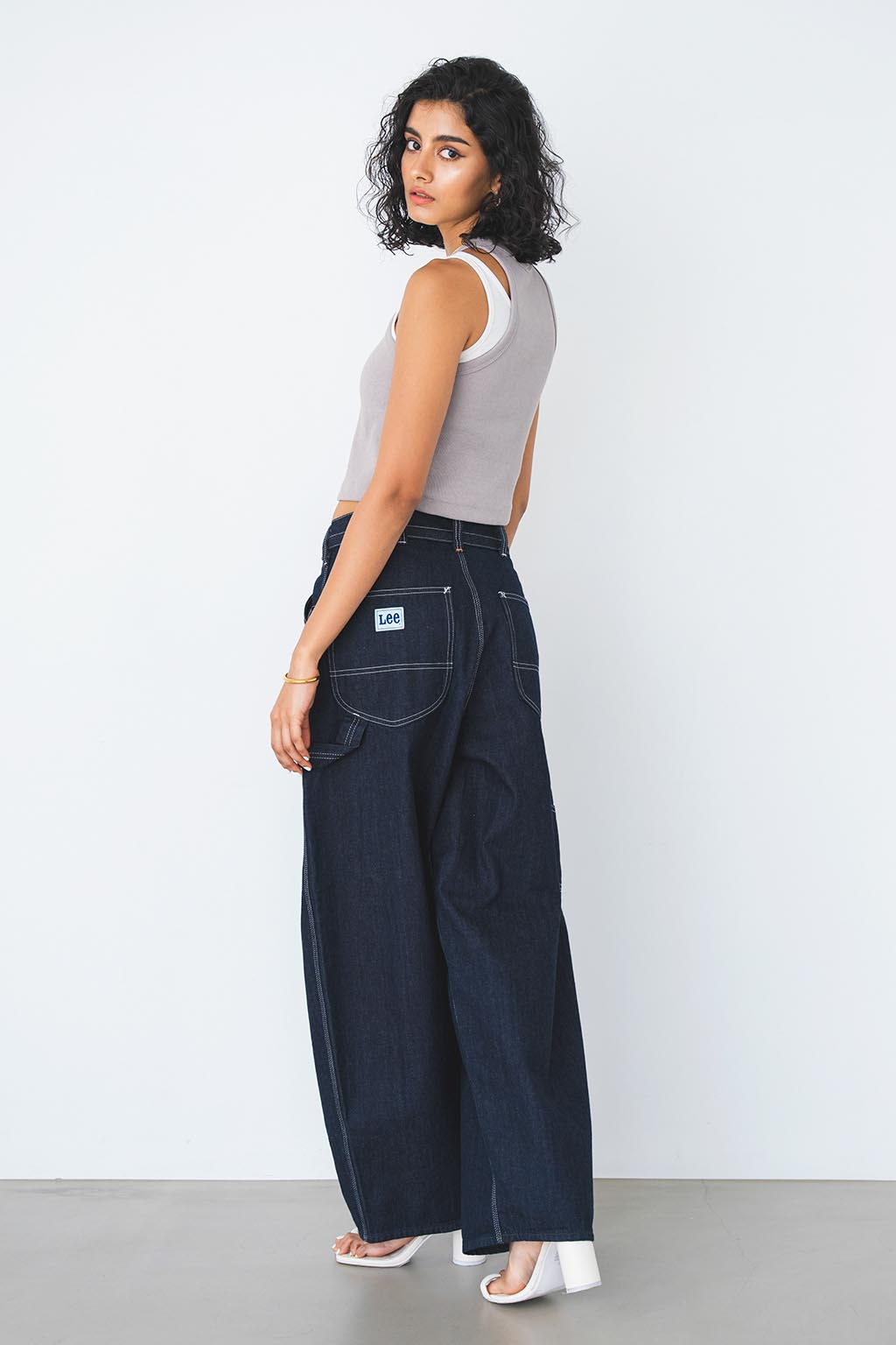 ALEXIA STAM x Lee Wide Painter Pants - ALEXIA STAM