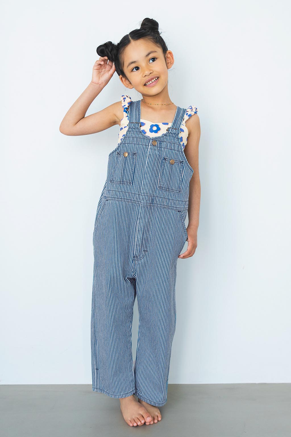 BABYALEXIA × Lee whizit overalls Hickoryベビー・キッズ