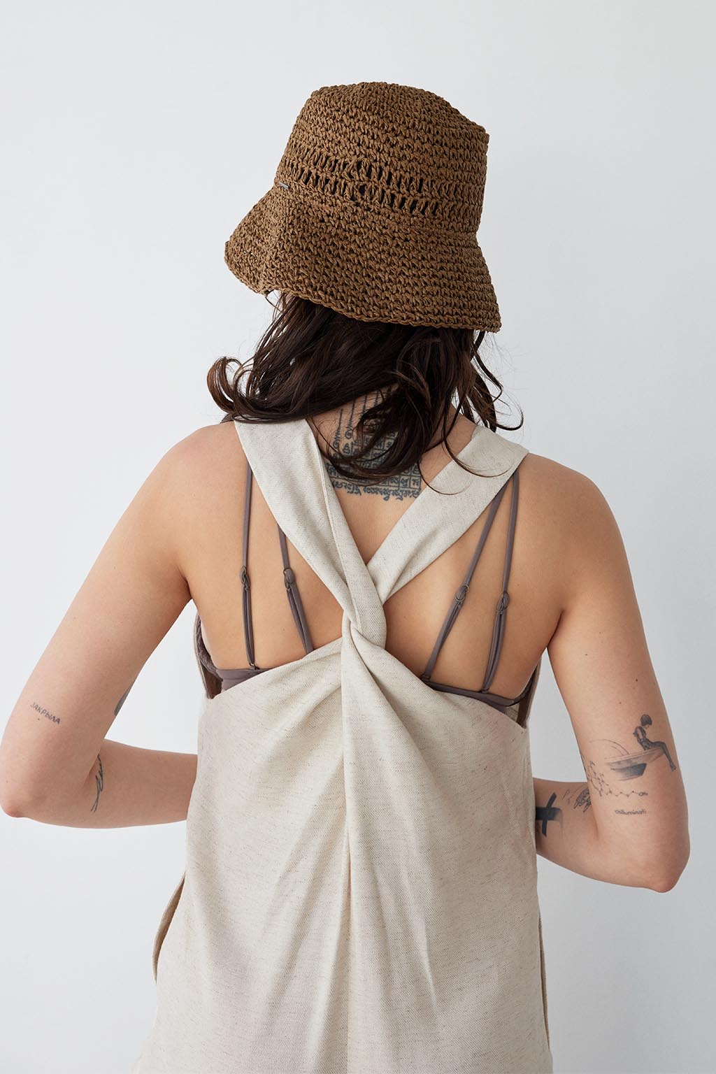 Twist Back Romper