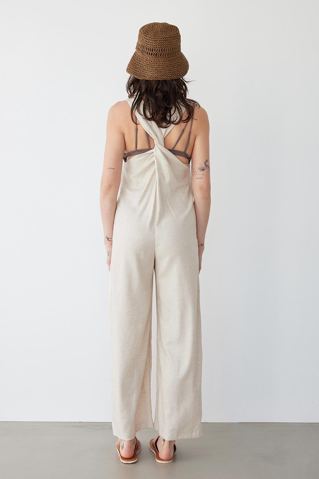 Twist Back Romper