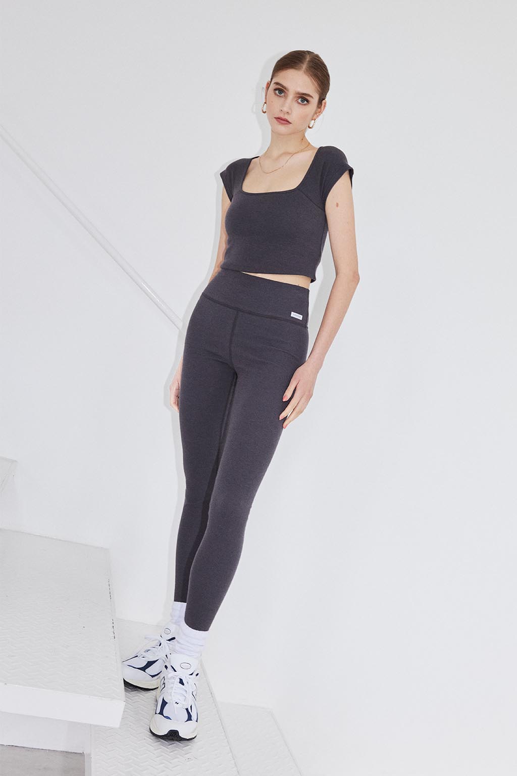 Wellness Rib Long Leggings - ALEXIA STAM