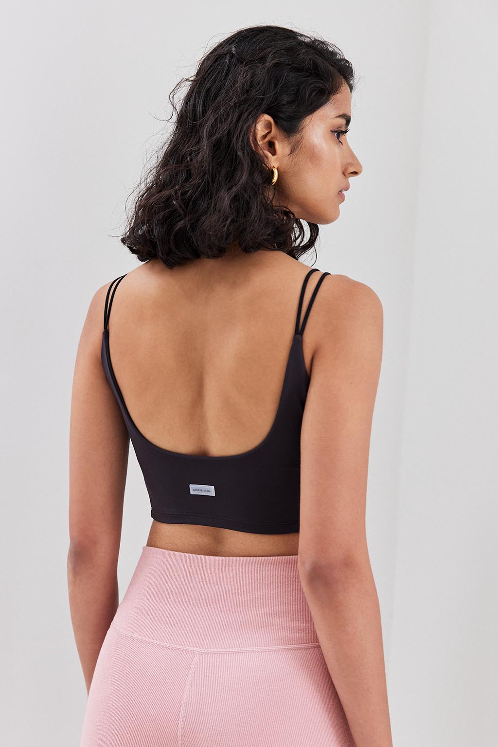 Wellness Spaghetti Strap Cropped Top - ALEXIA STAM