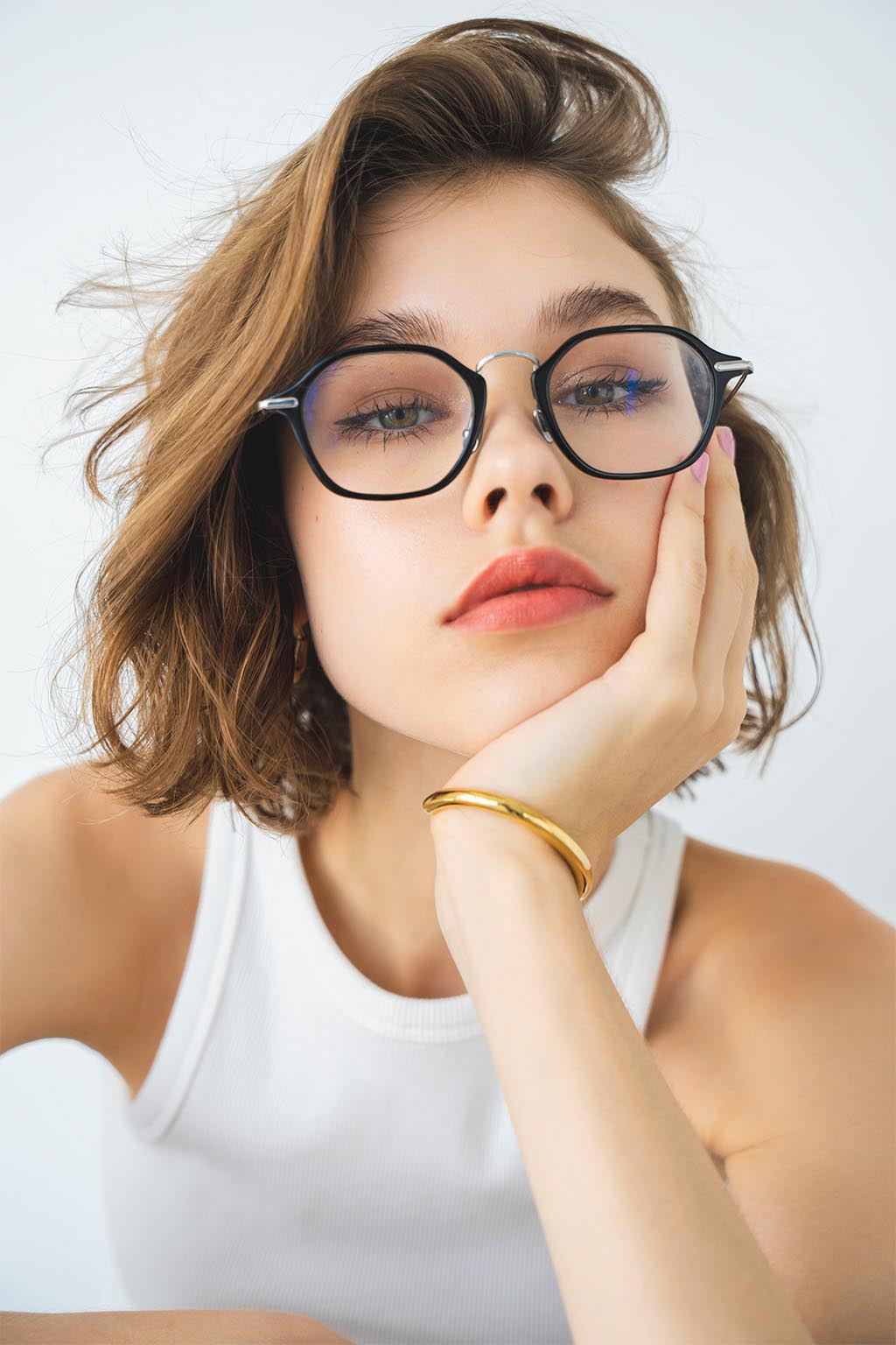 ALEXIA STAM x Re:See Spects Clear 伊達メガネ | nate-hospital.com