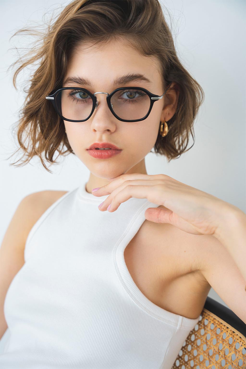 ALEXIA STAM x Re:See Spects Light Gray