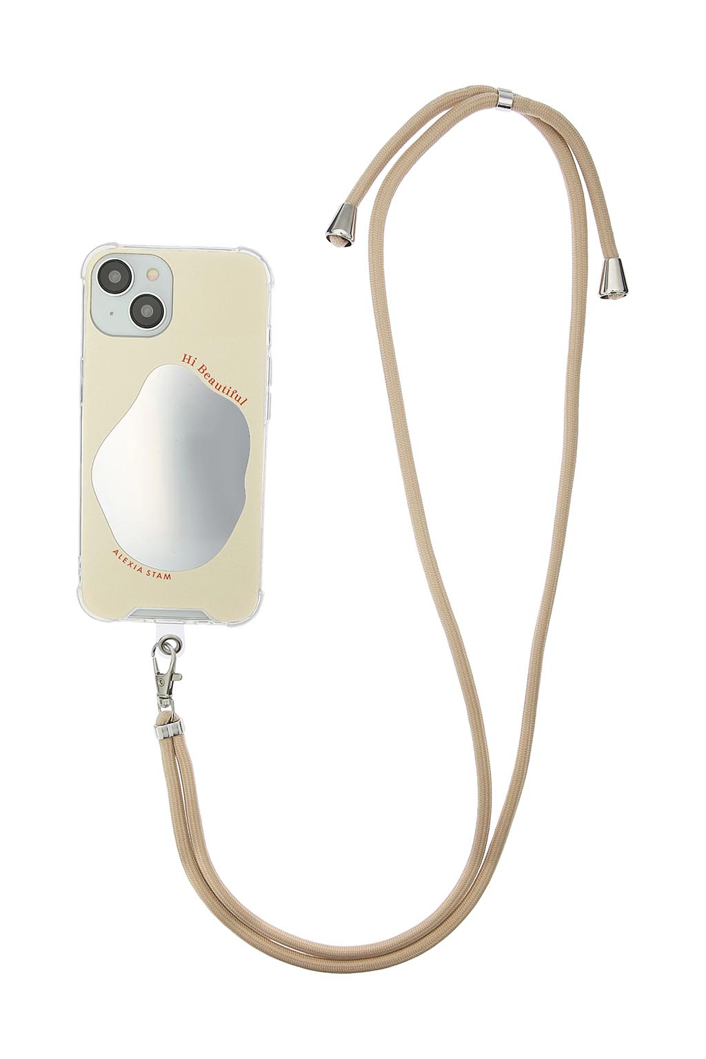 Mirror iPhone Case With Strap