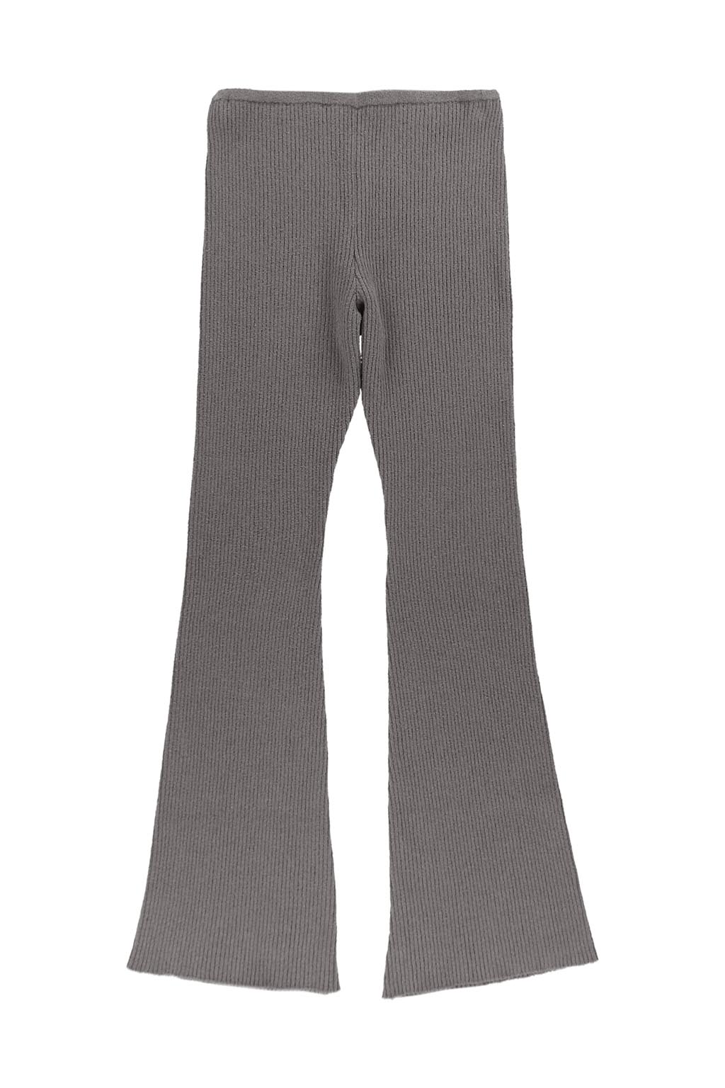 Rib Knit Flare Pants - ALEXIA STAM