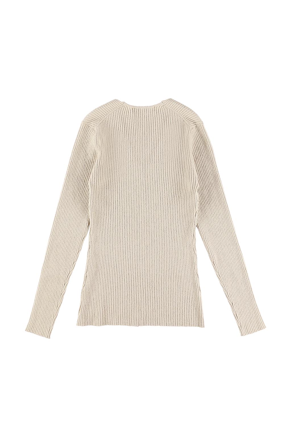 V Neck Knit Cardigan - ALEXIA STAM