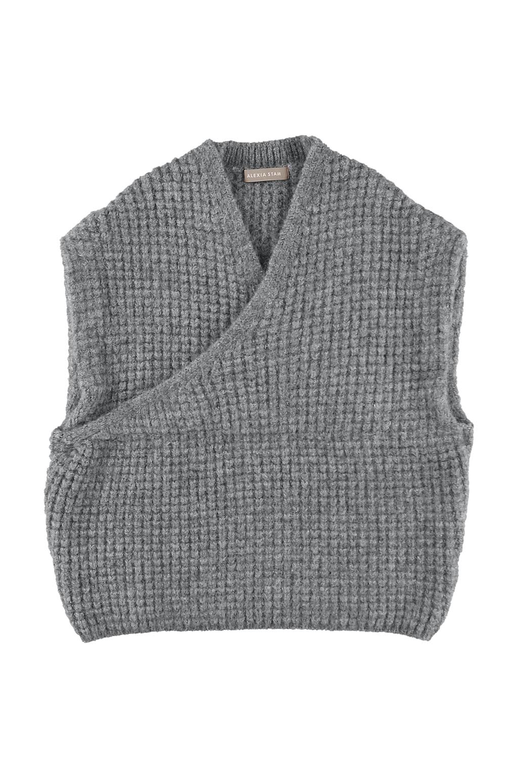 Cachecoeur Knit Vest - ALEXIA STAM