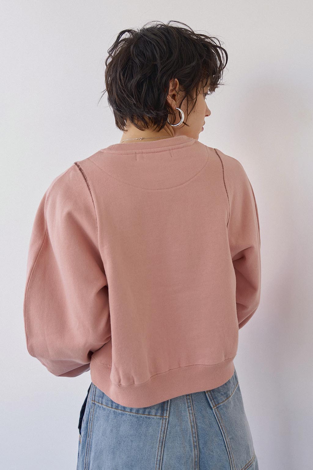 【MAMOF】CROPPED SWEAT TOPS