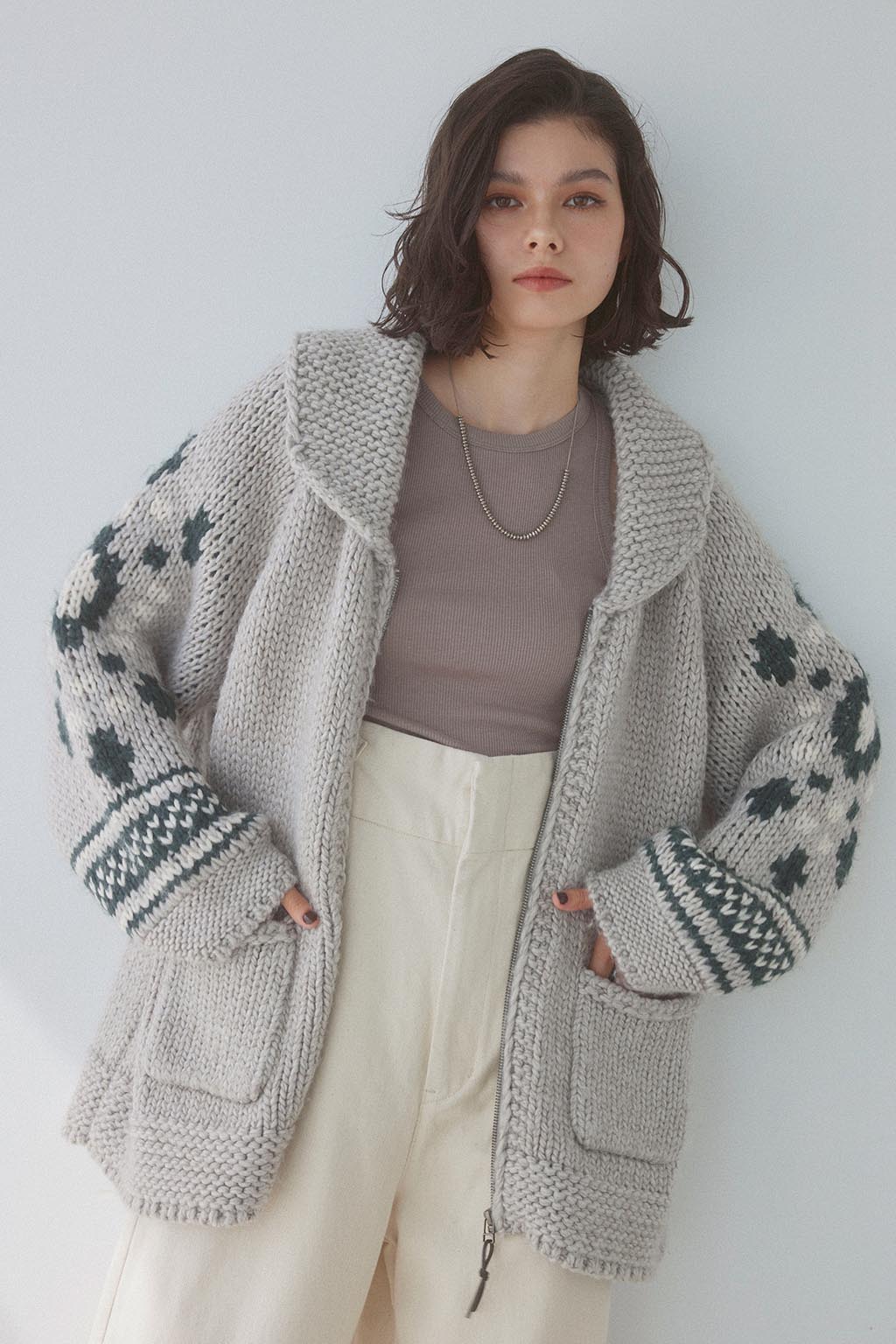 Cowichan Knit Jacket | ALEXIA STAM