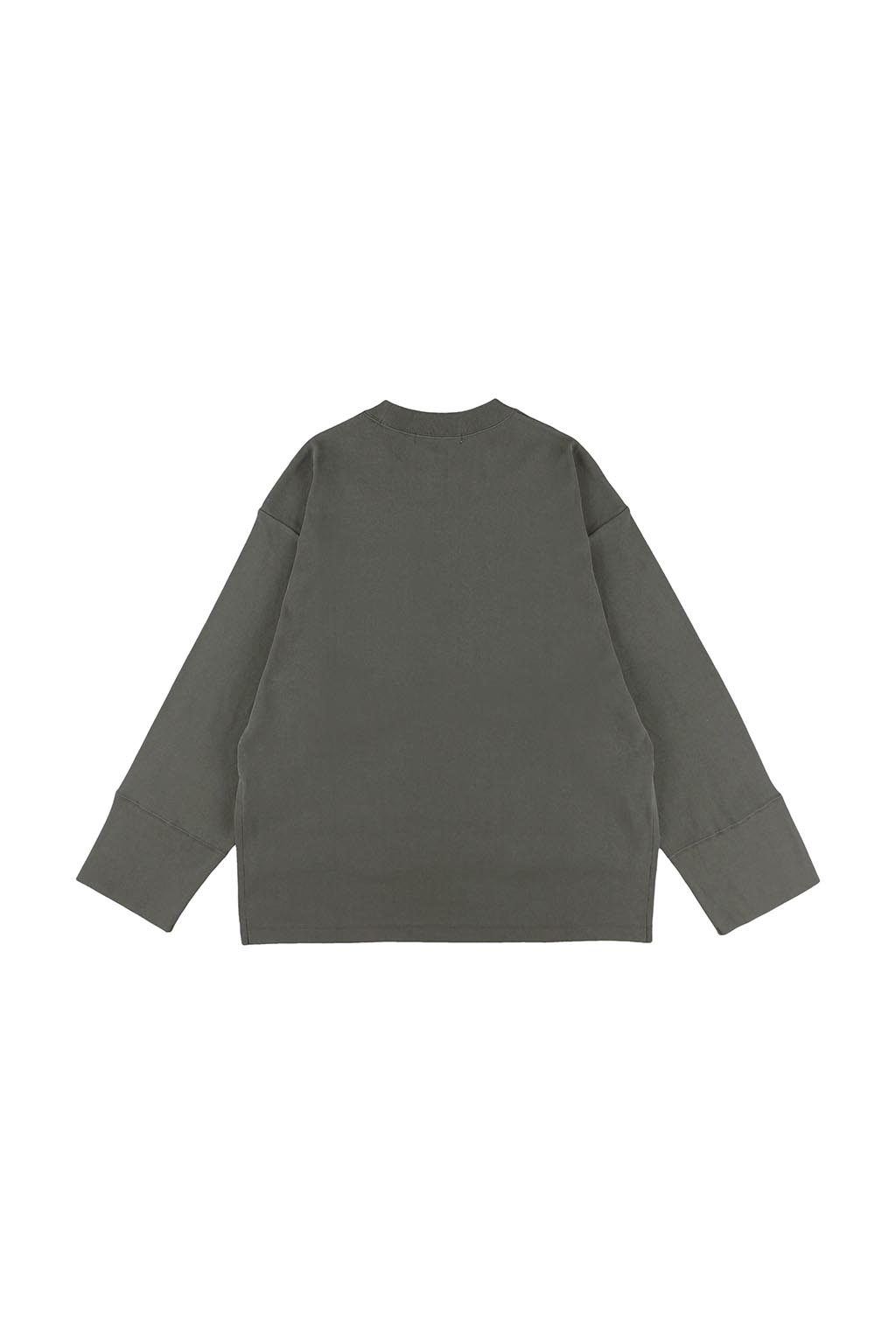 Oversized Front Pocket Long Sleeve Top - ALEXIA STAM