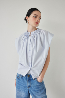 Gathered Neck Blouse