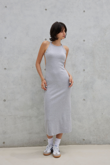 Wellness Open Back Long Dress | ALEXIA STAM 