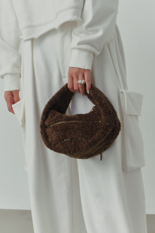 Alternative view of Fur Round Hand Bag