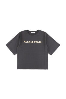 ALEXIA STAM（アリシアスタン）の「Separated Logo Print Tee